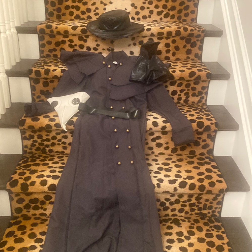 Kids Plague Doctor Costume EUC